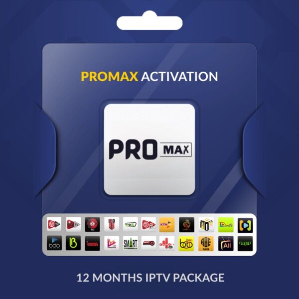 PROMAX OTT | 12 Months Activation